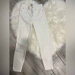 J. Crew Women's Cream Skinny Jeans